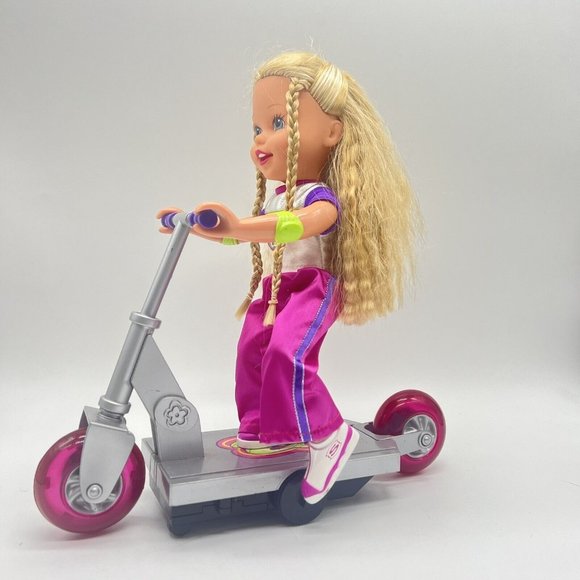 Tyco Mattel Super Scooter Shannen RC Doll Riding Scooter No Remote Rare Untested - Picture 3 of 3